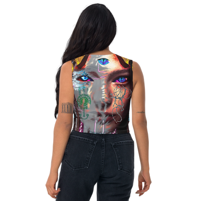 Inhuman Sleeveless Crop Top