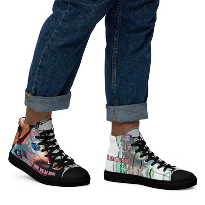 Inhuman High Top Canvas Shoes