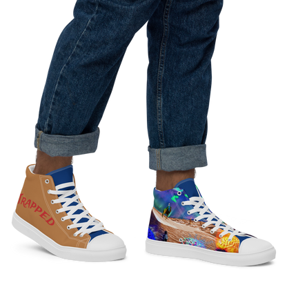 Trapped Hyper Creativity Canvas Shoes